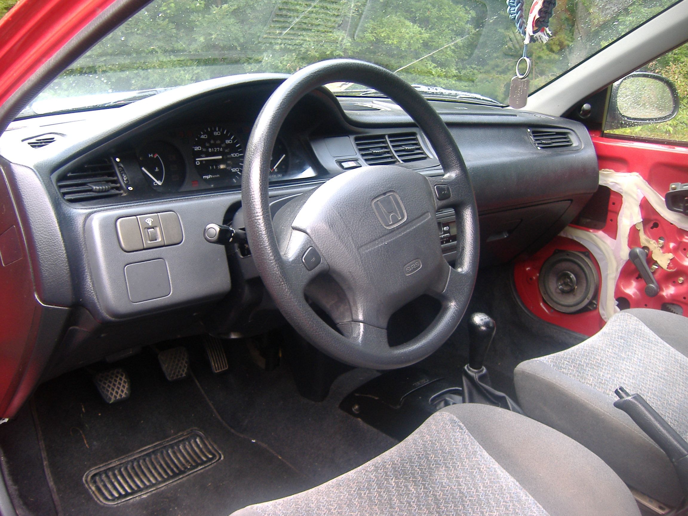 Driver side interior