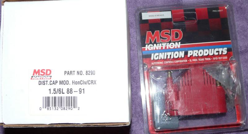MSD ign coil / cap & rotor