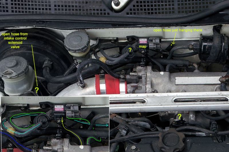 JDM H22A swap Vacuum hoses HELP!!! (what do i NOT need? as there arme