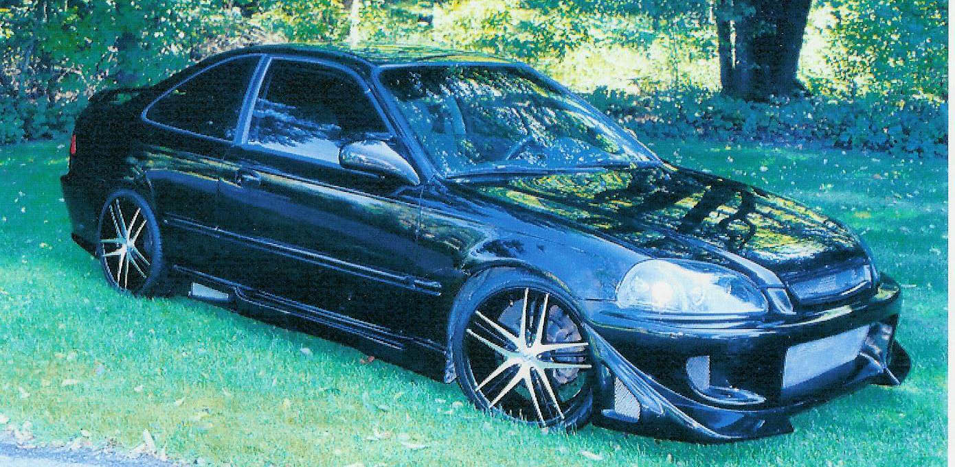 1998 Black Honda Civic Ex Coupe For Sale Hondaswap