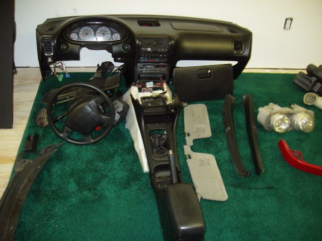 95 GSR Dash, Wheel, Console