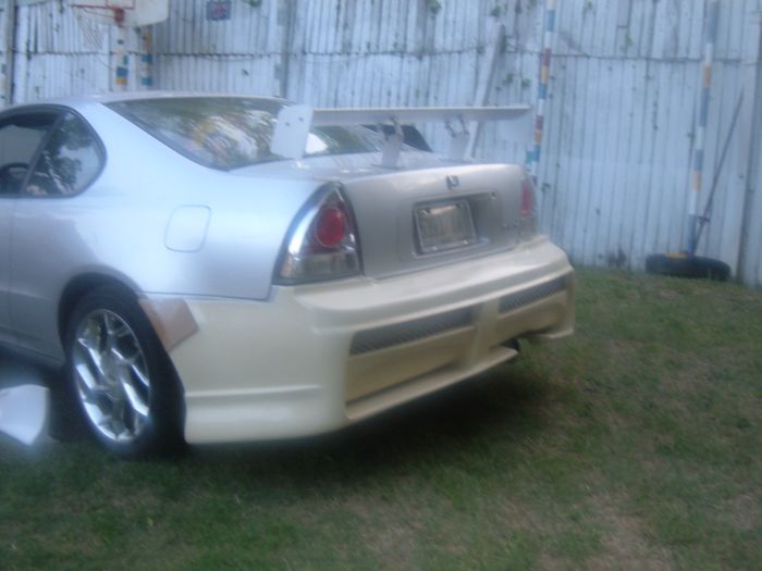 side view(rear bumper)
